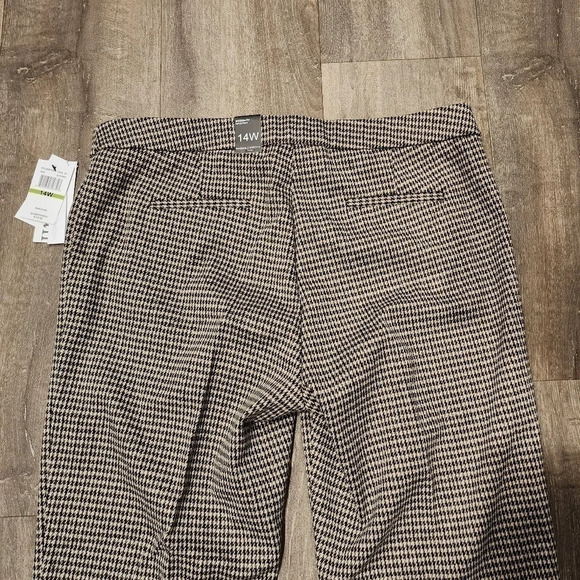 *NWT* Amanda and Chelsea 27 Houndstooth Plaid Pant - Picture 7 of 7